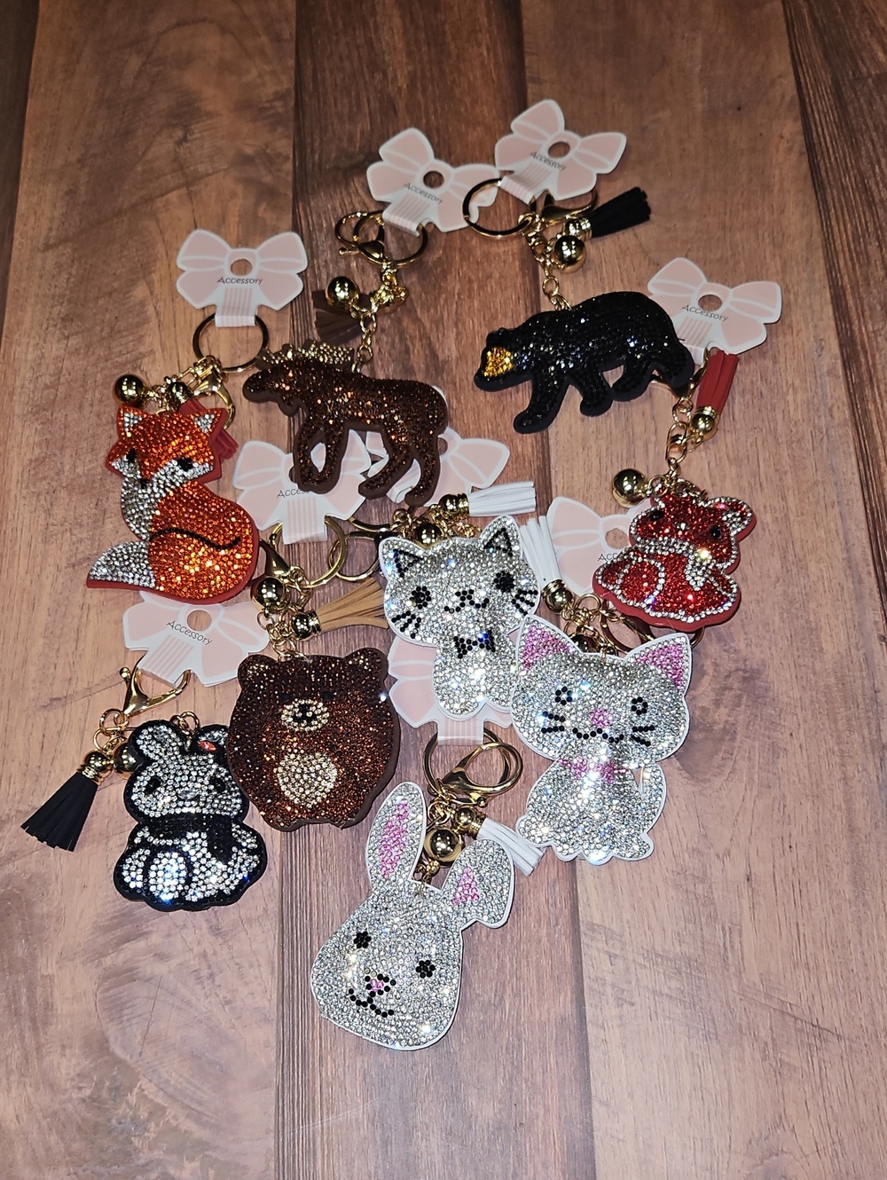 Animal Keychains Nwt - Picture 1 of 11